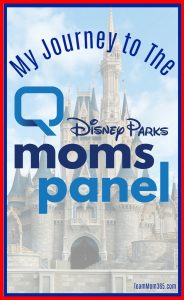 Journey to the Disney Parks Moms Panel