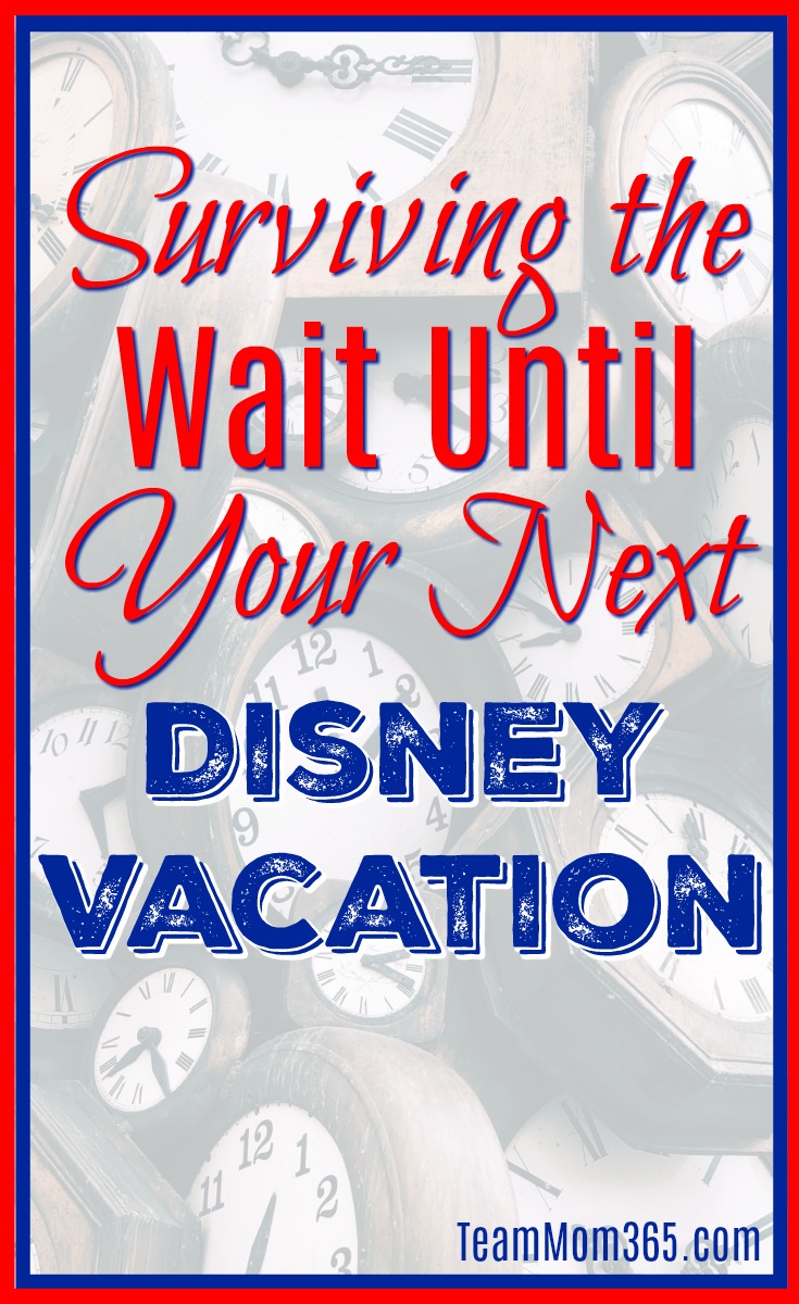 Surviving the Wait Until Your Next Disney Vacation