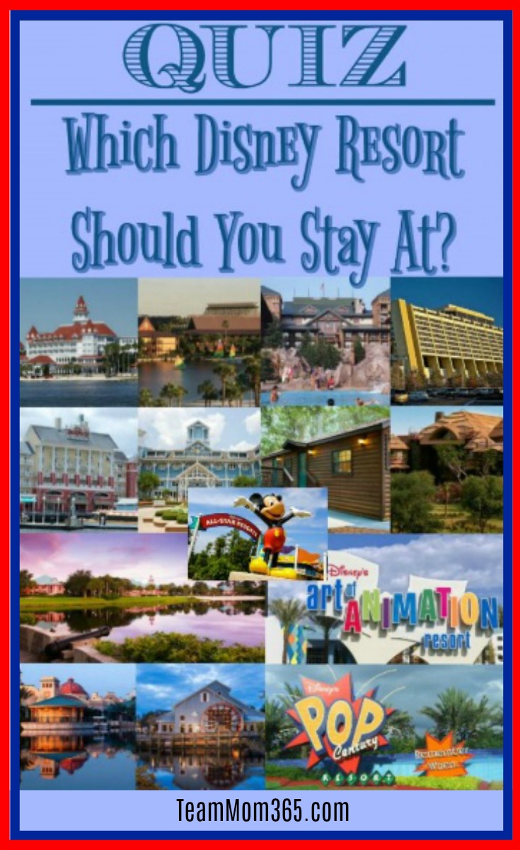 Quiz: Which Disney Resort Should You Stay At?