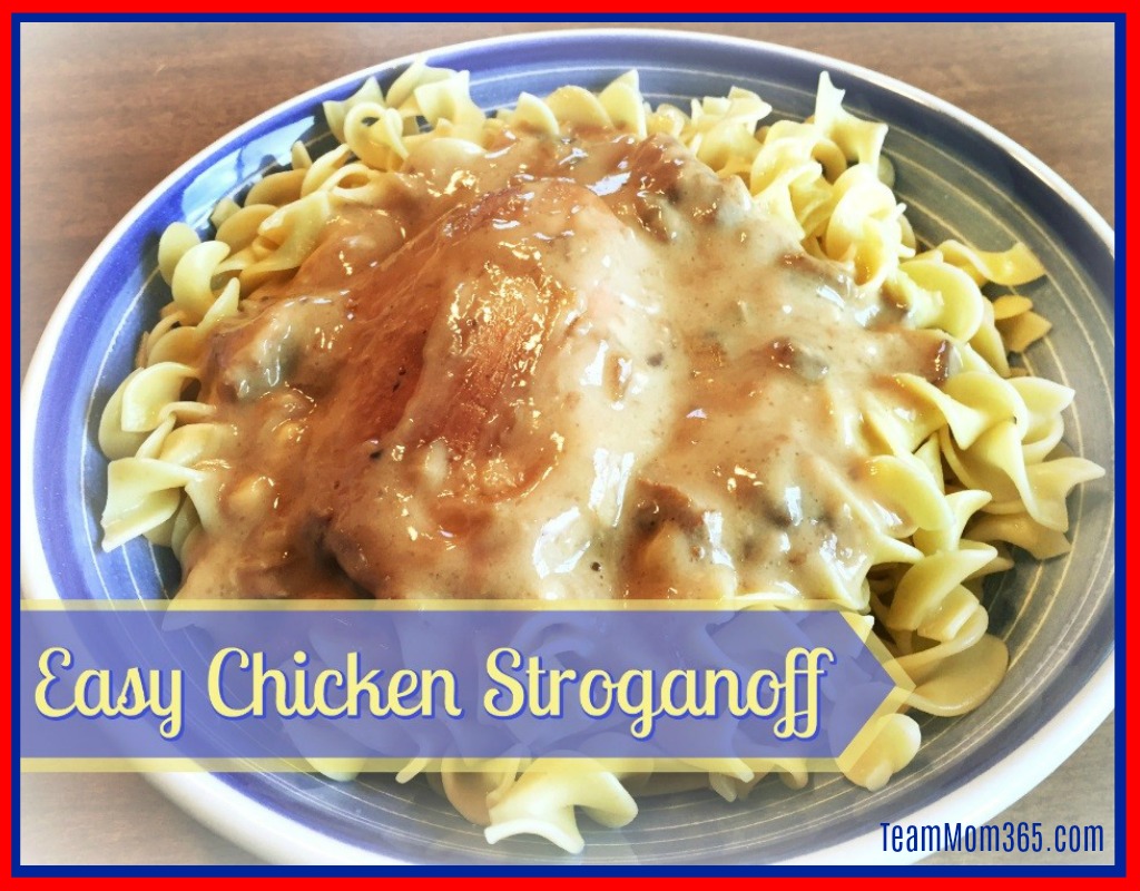 Easy Chicken Stroganoff