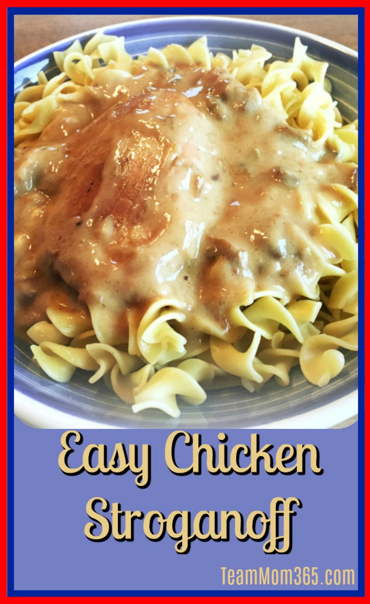 Easy Chicken Stroganoff