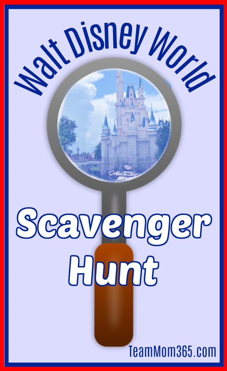 Walt Disney World Scavenger Hunt