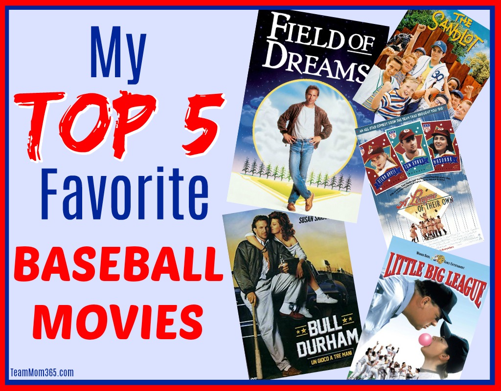 Top 5 Favorite Baseball Movies