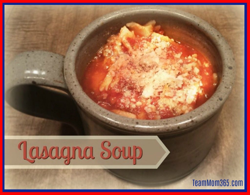 Lasagna Soup