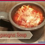 Lasagna Soup