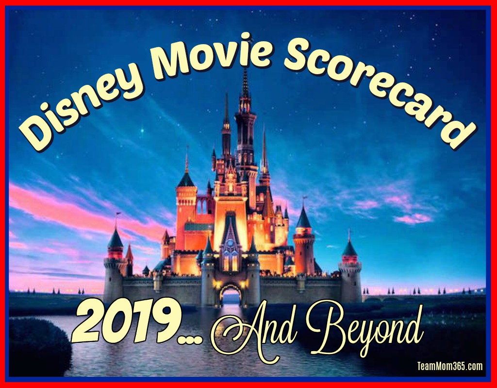 2019 Disney Movie Scorecard