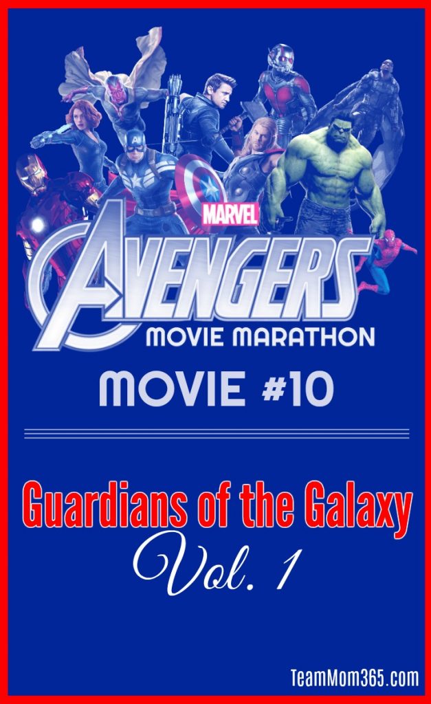 Marvel Movie Marathon Guardians of the Galaxy Vol 1