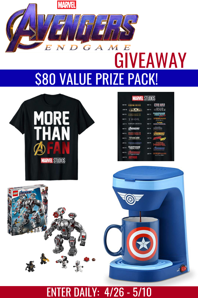 Avengers End Game Giveaway