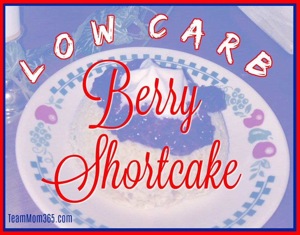 Low Carb Berry Shortcake