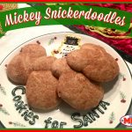 Mickey Snickerdoodle Cookies